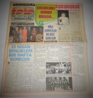 TELE MAGAZİN SAYI:24 . YIL 4 : 23 NİSAN 1979 HEY'İN HAFTALIK EKİDİR