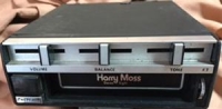 HARRY MOSS STEREO 4 KANAL KARTUŞ KASET ÇALAR OTO TEYP