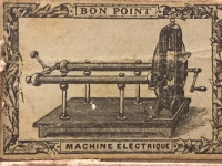 1900 BON POINT   MACHİNE ELECTRIQUE FRANSADA BARARILI CALIŞKAN TALEBELERE VERİLEN