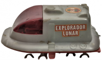 1970 USSR E.L.8 EXPLORADOR LUNAR UZAY YER  ARACI ALTINDA BULUNAN AYAKLARIYLA HER TÜRLÜ ZEMİNDE HAREKET EDEN PİLLİ OYUNCAK