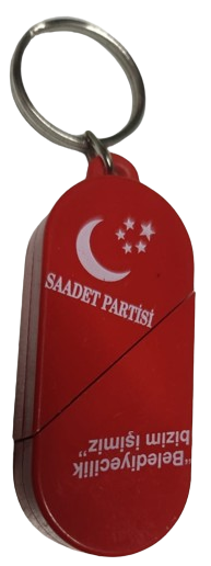 SAADET PARTİSİ LUTFİ KİBİRLİOGLU BELEDİYE BASKAN ADAYI ANAHTARLIK