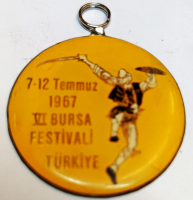 7/12/ TEMMUZ 1967 6. BURSA FESTİVALİ TURKİYE