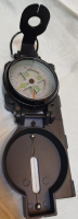 ASKERİ PUSULA  50 KM ENGINEER DIRECTION LENSATIC COMPASS METAL ALUMİNYUM KASA